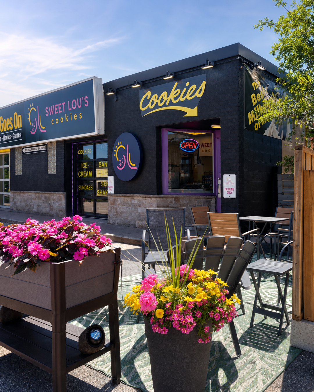 Sweet Lou's Cookies storefront